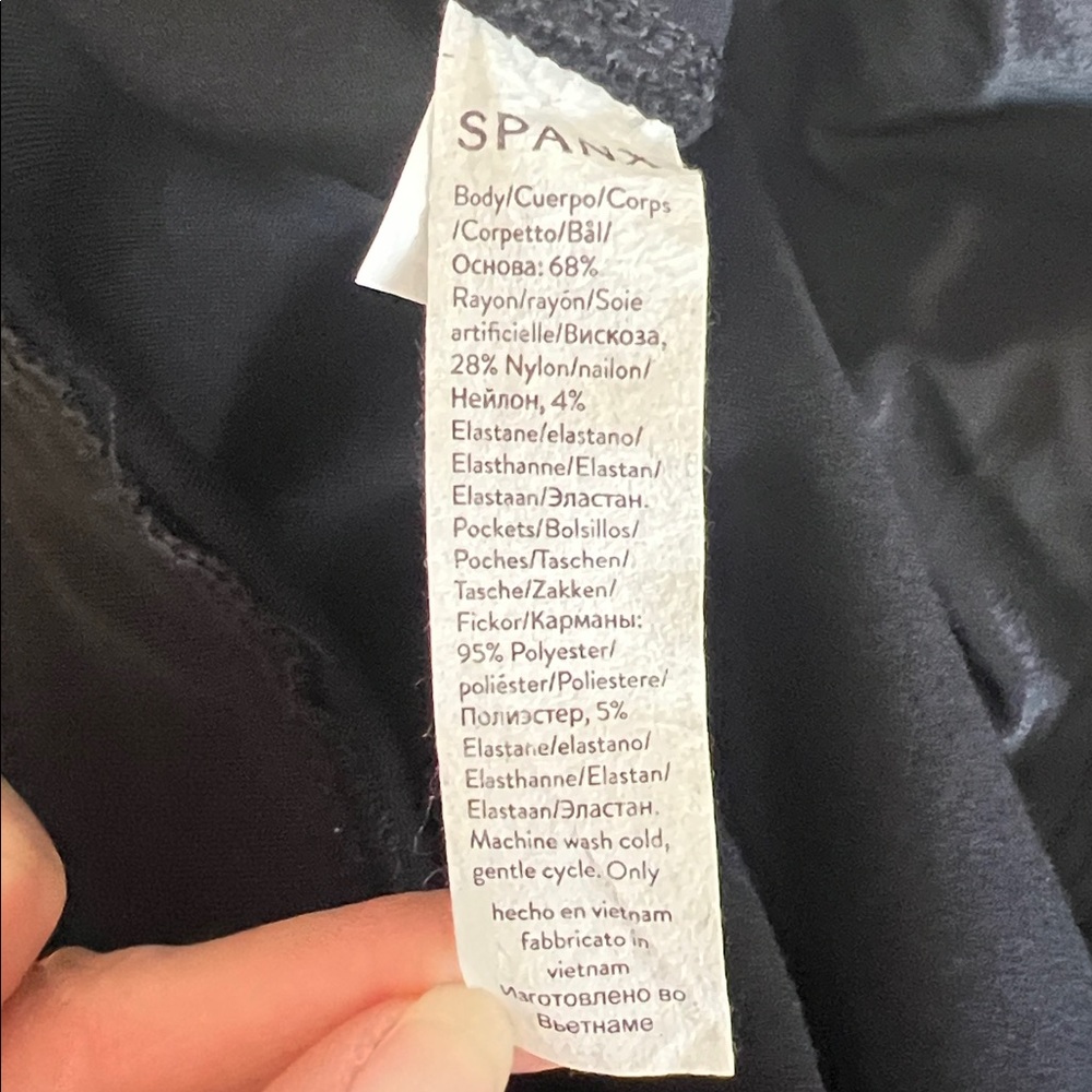 Spanx black air essential wide leg pants - Picture 10 of 10